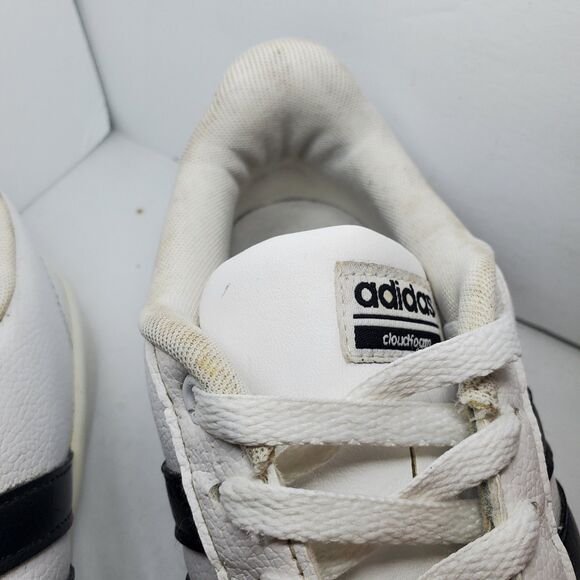 Adidas Cloud Foam Advantage AW4287 Shoes Sneakers Women's Size 8.5 White - Picture 5 of 12